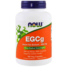 美国发Now Foods 绿茶提取物胶囊 EGCg 茶多酚 儿茶素400mg180粒