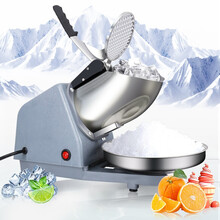 拜杰沙冰机碎冰机刨冰机家用电动制冰破冰雪花绵绵冰机WF-A108 灰色