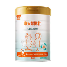 喜安智 悦壮4段儿童奶粉(3-7岁适用)乳清蛋白DHA奶粉 750g