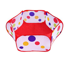 儿童海洋球池宝宝游戏围栏可折叠球池婴儿室内外爬行护栏波波球池 1米围栏池