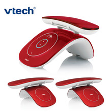VTech伟易达2033数字无绳电话子母机无线办公固定电话座机 红色一拖二