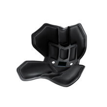 Backup成人美臀花瓣坐垫 调整型办公室学生 护腰靠垫椅子垫保护脊椎防止驼背 孕妇久坐不累神器 记忆棉升级款：黑色(51.2%顾客购买) 护腰坐垫