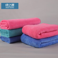 绿之源 擦车布洗车毛巾超细纤维加厚5条装 吸水毛巾抹布车用汽车毛巾(30*70*2+40*40*3)