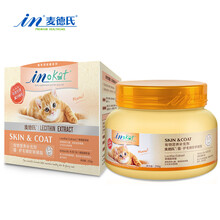 麦德氏IN-PLUS/盒狗狗猫咪美毛护肤亮毛毛发柔顺油亮 猫磷虾卵磷脂250g