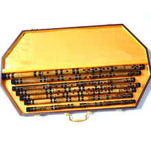 玉屏箫笛 笛子竹笛 成人初学专业演奏横笛 7支套装 定制（定制2-4天发货）