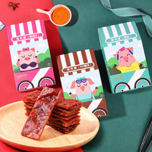 小猪找肉猪肉脯原味香辣XO酱味肉干肉条熟食厦门特产零食品 猪肉脯（原味）【150g/包】