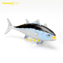 Wantmoin玩模乐仿真海洋动物模型玩具金枪鱼吞拿鱼鲔鱼认知玩具