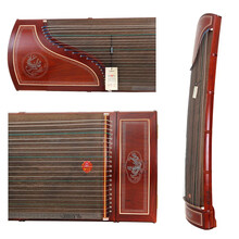 龙凤古筝 黑檀嵌银丝专业演奏筝8803黑檀/8804红檀 龙飞凤舞