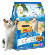 超市	喜跃猫粮成猫3.5kg 海鲜味全价猫粮 含三文鱼鲭鱼 虾 海带 JOY定制款