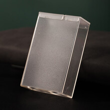 烟盒20支装 男士个性创意烟盒 整包软壳透明塑料烟盒 烟盒保护套 加厚款-透明