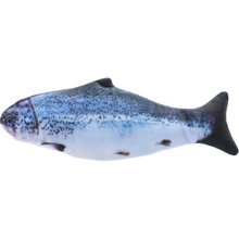 电动玩具鱼会动抖音网红鱼玩具仿真跳跳鱼玩具摇摆儿童玩具 蛙鱼