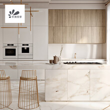 积美思享 橱柜定做 现代ins风简约时尚厨房橱柜装修 橱柜定制 厨房 整体 橱柜门板每米价格 橱柜门板价格