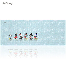 飞遁（LESAILES） 迪士尼正版授权800*300*4mm欧洲之旅游戏动漫大号鼠标垫 电脑键盘桌垫 蓝色