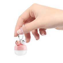 筱宠定位项圈智能宠物定位器防丢器铃铛狗狗防丢gps猫咪小型防水定位跟踪器 铃铛款粉色