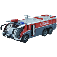 凯迪威合金工程车模型1:50水罐消防车灭火车云梯登高救援仿真汽车凯迪威 水枪消防车