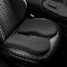 乔氏 汽车坐垫夏季单片冰凉垫主驾驶流体凝胶通风透气软垫 夏天车内前后排四季通用座垫 单片装-橄榄黑
