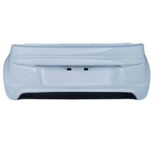 适配江铃E200赛驰X3X5北京巽风中通易咖电动汽轿车后护杠后保险杠 白色 后护杠  否