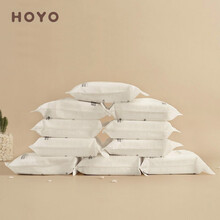 HOYO一次性洗脸巾卸妆棉擦脸棉柔巾洁面洗面压缩毛巾化妆巾纸巾 便携式20片*10包