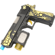 2-5岁电动投影音乐声光枪宝宝婴幼男孩玩具枪儿童小 战龙【震动】一把 【充电款】循环使用