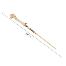 哈利波特魔法棒邓布利多伏地魔赫敏哈利金属芯魔法杖cosplay道具儿童魔法棒 伏地魔金属芯028