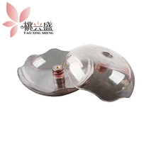 桃兴盛 配樱花昆山抽油烟机配件老款油杯中欧式接油盒圆形方形螺口油碗 4号油杯 两个装