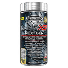 肌肉科技MUSCLETECH 健身运动补充剂黑金白金 美国进口 X9氮泵速溶片 120粒