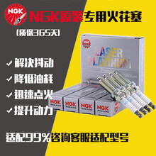 NGK 火花塞 原装铱铂金汽车火嘴 适配 别克新凯越1.5(13至17款)