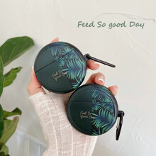 摩幻 复古芭蕉叶华为耳机套freebuds pro潮华为freebuds3无线蓝牙耳机保护套四代三代 芭蕉叶华为freebuds3耳机套