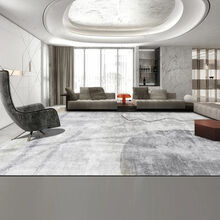 良米兮商场同款地毯客厅现代轻奢茶几毯欧式子可擦家用易打理卧室耐脏高端便宜新疆棉定制 CH-C075短绒 200*300cm(舒适隔音保暖)