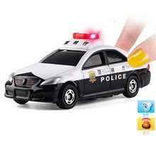 多美 TAKARA TOMY 多美卡4D仿真合金小汽车模型男孩声光玩具车丰田警车146520