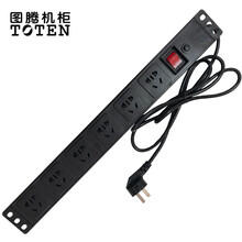图腾（TOTEN） 图腾机柜  网络机柜6U 9U 12U 交换机挂墙机柜 标准19英寸壁挂柜 6位10A PDU插排