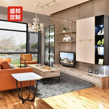 盛邦定制 客厅 茶几 电视柜 阳台柜 客厅定制 沙发 定制 全屋定制 轻奢 简约定制预付金 咨询客服 可定制