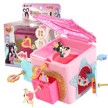简动文创（JANDOON）儿童玩具叶罗丽魔幻城堡百宝箱新年生日礼物过家家公主女孩首饰盲盒粉色JD-66737