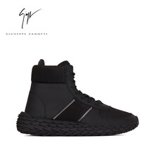 Giuseppe Zanotti GZ 男士2020秋冬URCHIN系列黑色科技织物运动鞋 001黑色 40