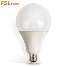 FSL佛山照明 节能球泡led灯泡大功率18W大口E27白光6500K 单支装