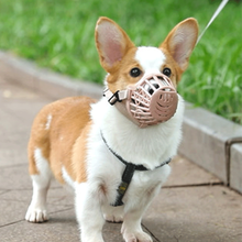 狗狗嘴套防咬叫乱吃口罩小型大型犬宠物止吠器泰迪用品狗套笼狗罩 2号(嘴围20cm10斤左右)