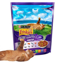 超市	喜跃猫粮成猫1.3kg 鸡肉牛肉 三文鱼肉 海洋鱼味全价猫粮