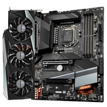 技嘉（GIGABYTE）RTX3080大雕 超级雕 猎鹰 /魔鹰 /雪鹰 游戏设计渲染显卡 3080魔鹰+Z590 ELITE
