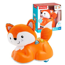 费雪声光安抚小海马睡眠探索学习六面盒健身架狮子学步车儿童宝宝新生婴幼儿玩具 学爬小狐狸GFK15