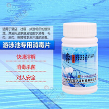 九行 儿童池婴儿宝宝游泳池消毒片净化Spado温泉无氯杀菌剂水处理药剂漂白除菌净化家用水池专用消毒粉 1瓶100片