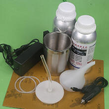 车辆划痕修复剂汽车大灯翻新工具套装 车灯翻新设备镀膜液蒸发杯免抛光 工具装带两瓶800克镀膜液砂纸