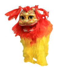 风雷动 FLD-WS舞狮道具北狮整套表演专用红色北狮京狮醒狮头开业庆典年会演出舞狮用品