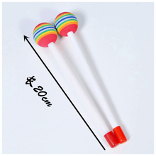 敲棒 木鱼敲锤 木琴锤 儿童打击乐器配件敲槌实木圆头打棒 地鼓鼓槌一对