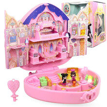 叶罗丽宝石盒子玩具声光魔法棒女孩儿童公主仙女棒精灵梦宝杖叶罗丽娃娃卡通动漫同款套装 叶罗丽-花蕾堡（新老包装随机发货）