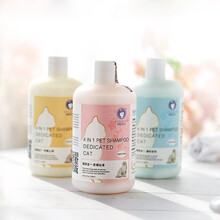 雪貂猫咪沐浴露 猫用英短加菲洗澡除臭留香去污洗白毛发沐浴液 短毛专用（丝滑柔顺）300ml
