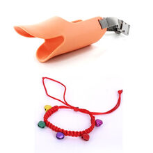 狗狗嘴套小型犬泰迪柯基狗口罩狗狗嘴套宠物防咬叫乱吃泰迪止吠器狗口罩中小型犬宠物嘴套用品 粉色+编织铃铛 S（建议3-6斤）