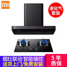 小米（MI） 米家互联网烟灶套装油烟机灶具套装液化天然气燃气灶双灶厨房家用烹饪4200W大火力大吸力 小米米家互联网烟灶套装（液化石油气）