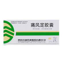 升和 痛风定胶囊 0.4g*24粒 清热祛湿 活血通络定痛 一盒装
