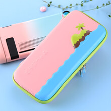 丸图 任天堂switch收纳包动森限定款NS保护包收纳盒NS周边配件国行便携手包适用于switch 动森限定手拿包【绿色拉牌】 膜+猫爪