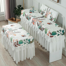 卡通电钢琴盖布雅马哈电钢琴防尘罩88键罗兰卡哇伊电子琴罩 爱心兔 琴罩138*48不带谱架